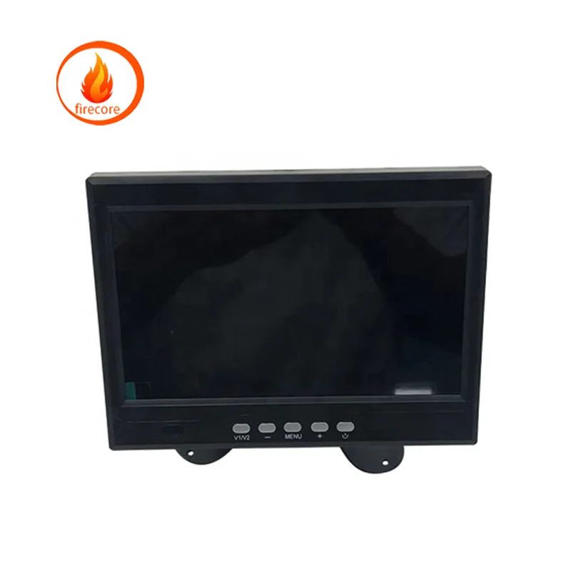 Firecore HX-07 7 inch HD digital liquid display shockproof  reverse car camera high definition 12-36v 1080P ahd truck bus cam