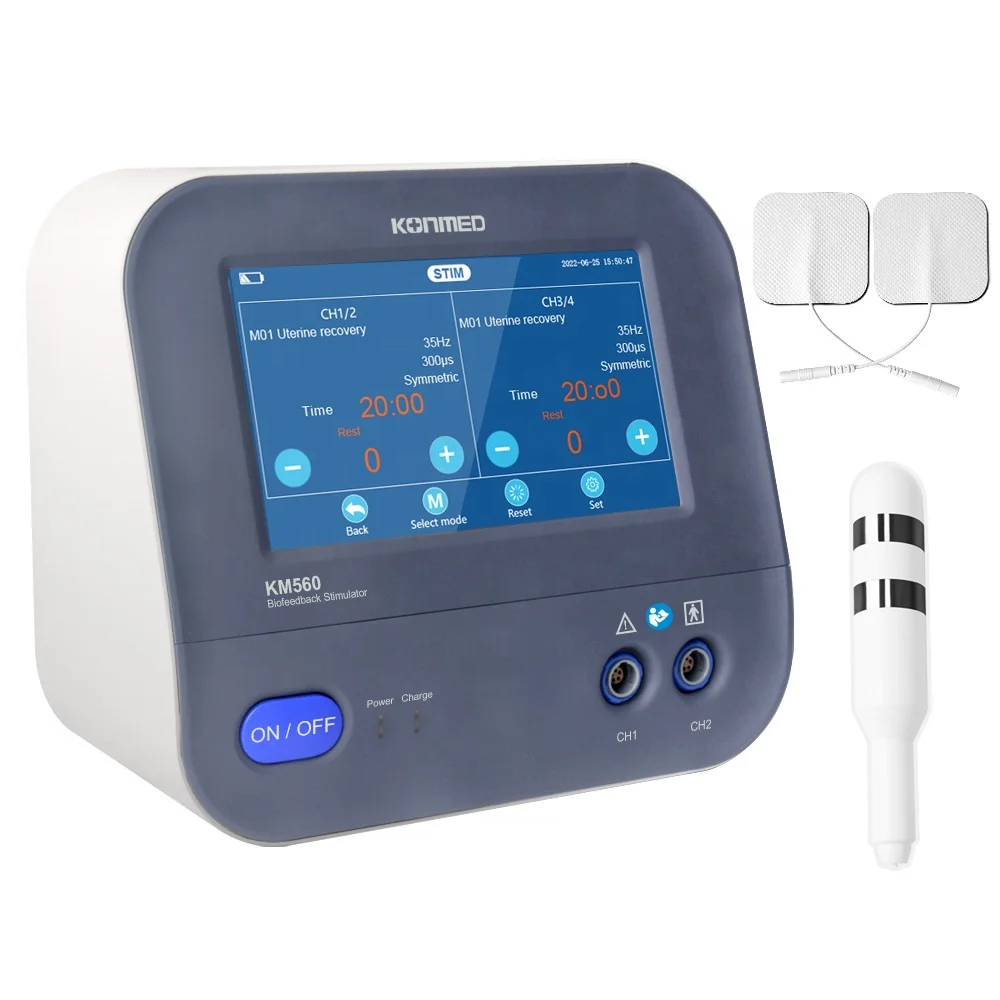 Pelvic Floor Strengthening Device Helps With Stress Incontinence Kegel Toner With Vaginal Probe And Anal Probe For Women And Men