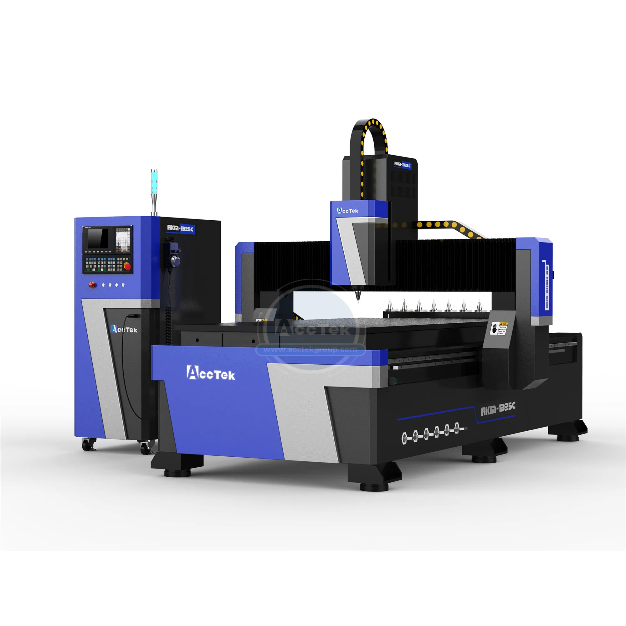 Automatic tool change 3d wood carving cnc router machine 1325 for plastic and die board cutting engraving