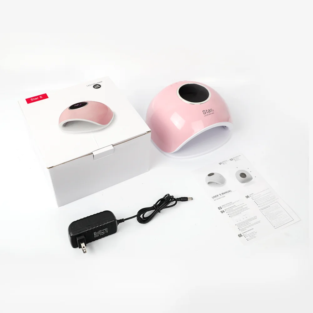 Wholesale gel polish curing lamp OEM nail dryer 72W uv nail lamp