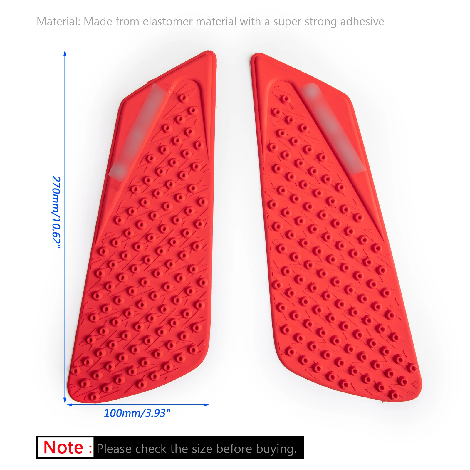  Areyourshop для поездок на мотоцикле DUCATI 848 1098 1198 2008 2009 2010 2011 2012 2013 2014 Красный тяги Сторона Танк Pad топлива газа Колено
