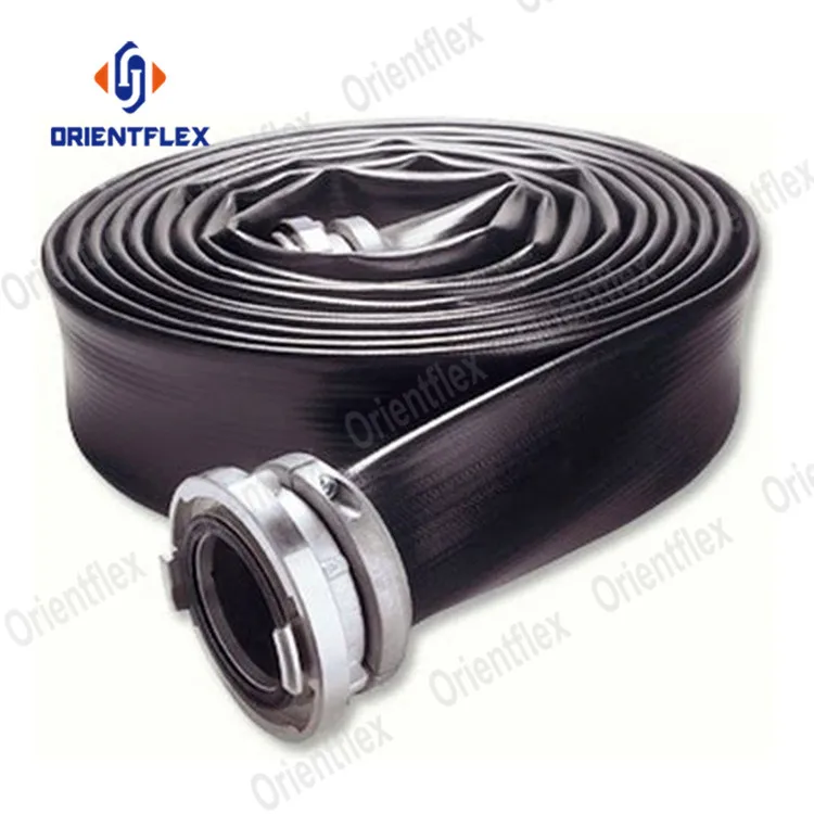 Wholesale 2' to 16' 200m High-resistance Abrasion Tpu Layflat Hose 3 to 8.4bar