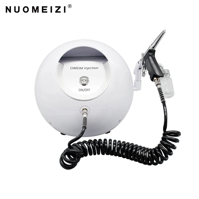 Oxygen Therapy Skin Moisturizing Jet Peel Injector Facial Oxygen Spray Gun Mini Water Oxygen Spray Injection Instrument