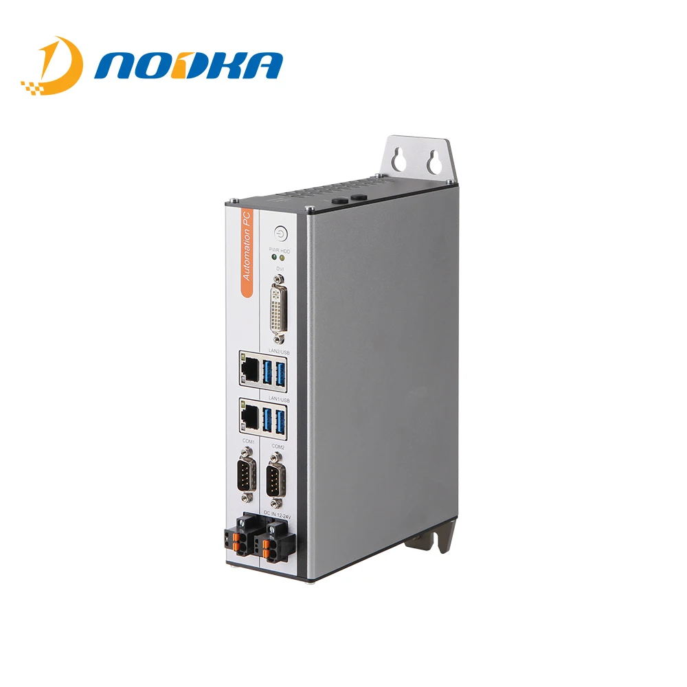 Компактный шкаф управления Apollo Lake J3455 Celeron J1900 J6412 промышленный мини-ПК