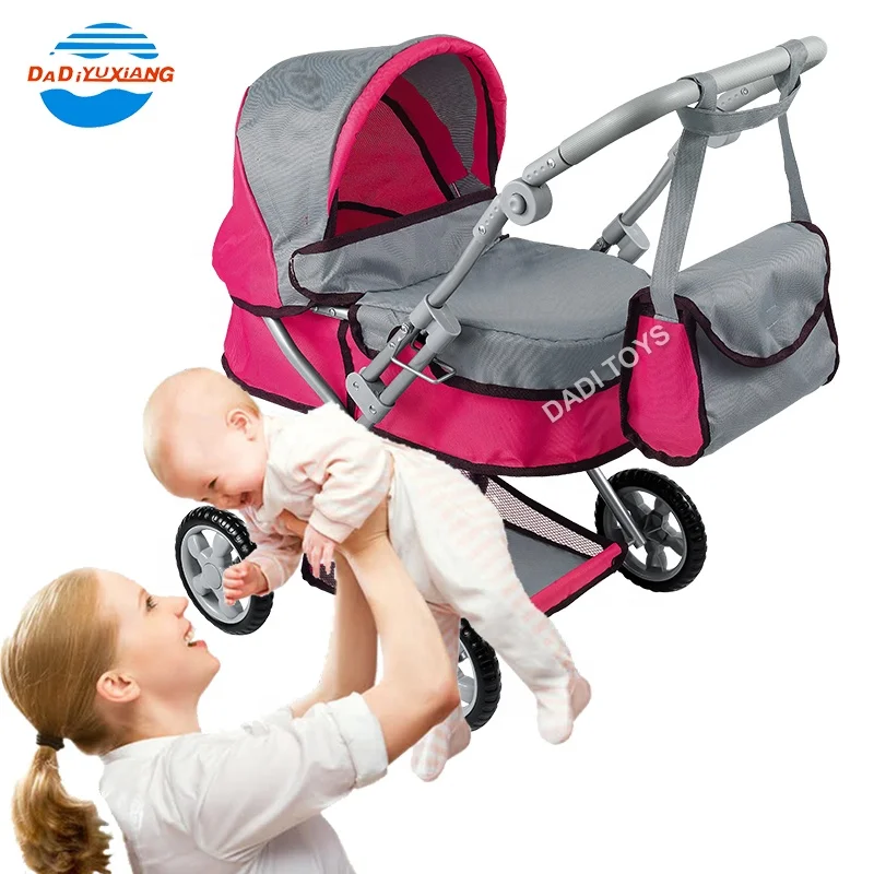 DADI OEM/ODM оптовая продажа металлическая детская тележка кукла игрушка коляска