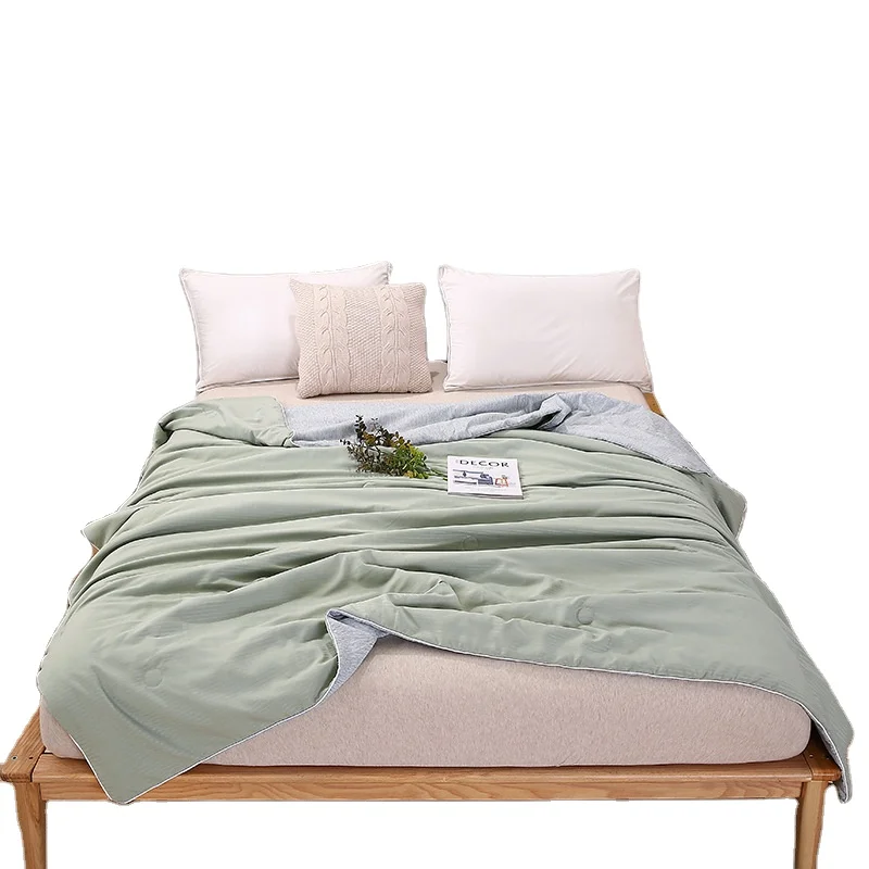 Class a pure cotton air conditioning ice silk summer cool quilt washable core summer thin quilt summer quilt