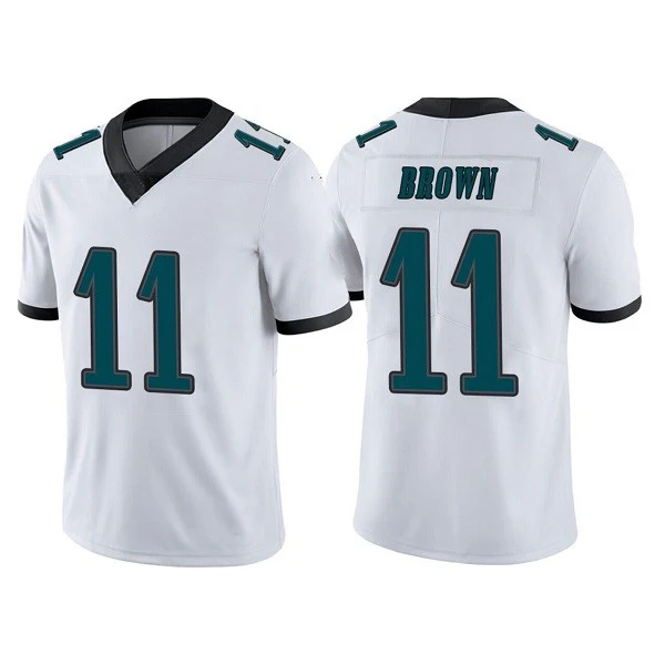 26 Saquon Barkley Jason Kelce Jalen болит футбольная майка коричневый Kelly Green DeVonta Smith Brian Dawkins Haason Reddick