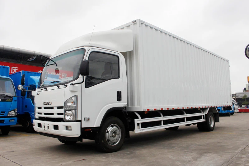 2024 Лидер продаж подержанные модели китайские грузовики ISUZU 4 5 7 тонн NPR 700P фургоны для продажи