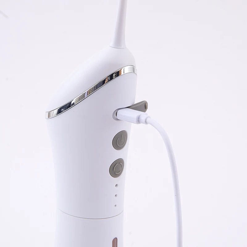 High Quality Travel Usb Cordless Portable Water Jet Flosser For Teeth Clear Dental Flosser Waterproof Water Pick Teeth Cleaner