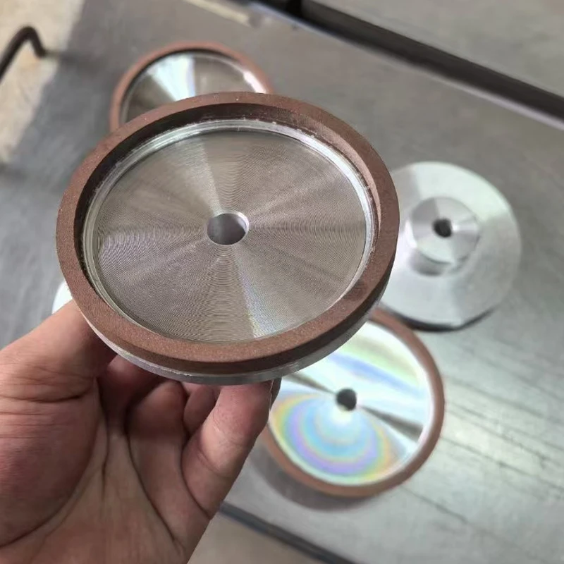 Resin Diamond Grinding Wheel (Bowl Shape/internal segmented) is made of high-quality resin bond and diamond sand