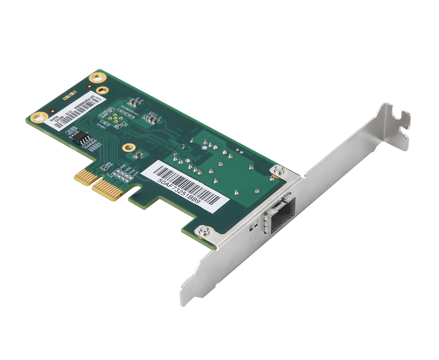 SFP port Gigabit fiber optic network lan card Single port PICe1x 10/100/1000Mbps with Intel I210 PCI-E NIC PXE