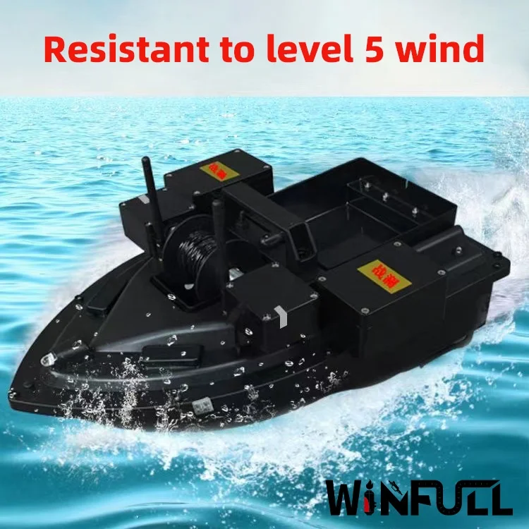 WINFULL Wireless Remote Control Fishing Feeder Video Fish Finder Bait Boat GPS Positioning RC Fishing Bait Boat