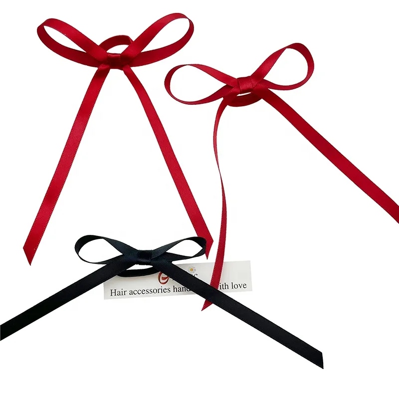 E-Magic High Quality Packing Bow Eco Friendly Small Bow With Elastic Rubber Band Perfume Bottle Ribbon Bow