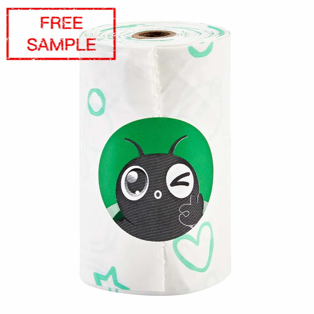 ECO BOOM bamboo bio degradable organic procurement wholesale diaper trash bag