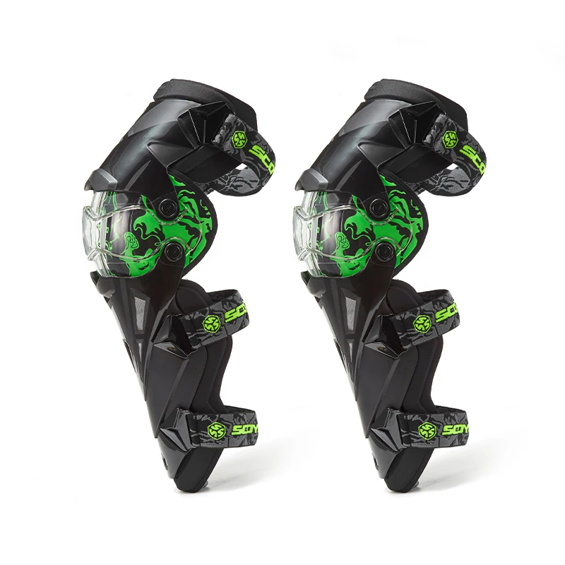 2022 SCOYCO Best Selling Adjustable Motorcycle Knee Slider Motocross Gear Pads Guards Knee And Elbow Pads