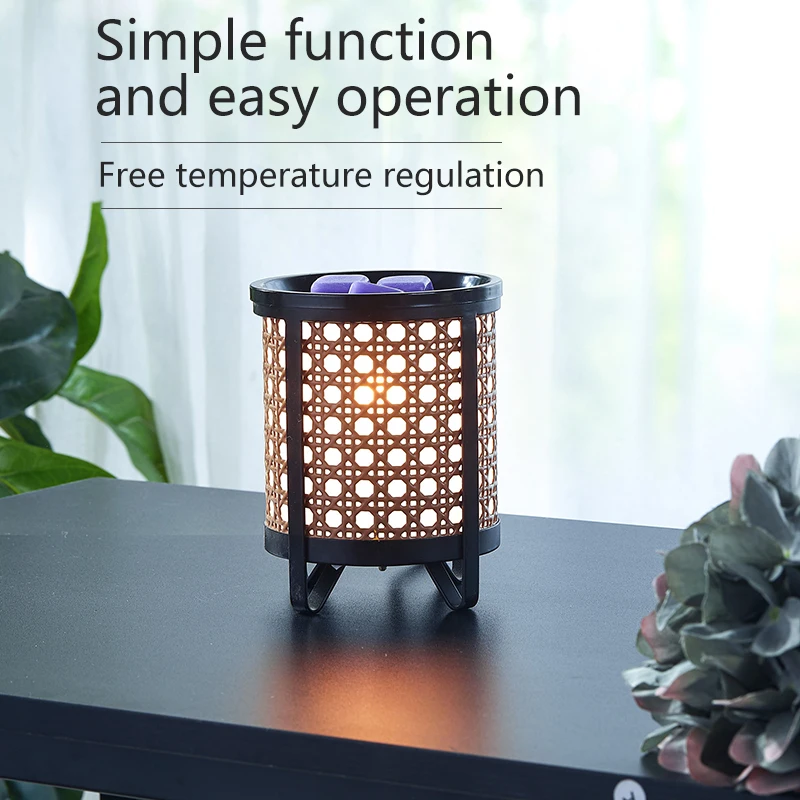 Incense Oil Burner Making Holder Metal Electric Wax Melt Heater Fragrance Essential Oil Burner Candle Soy Wax Aroma Burner