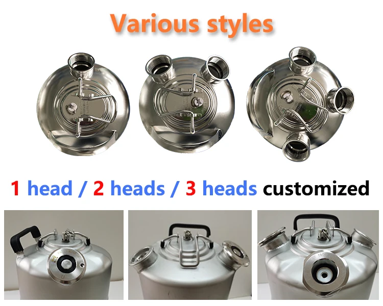 15L Beer Homebrew Cleaning Keg with two Spears Beer Bar accessories for Home Brewing Beer Clean Keg