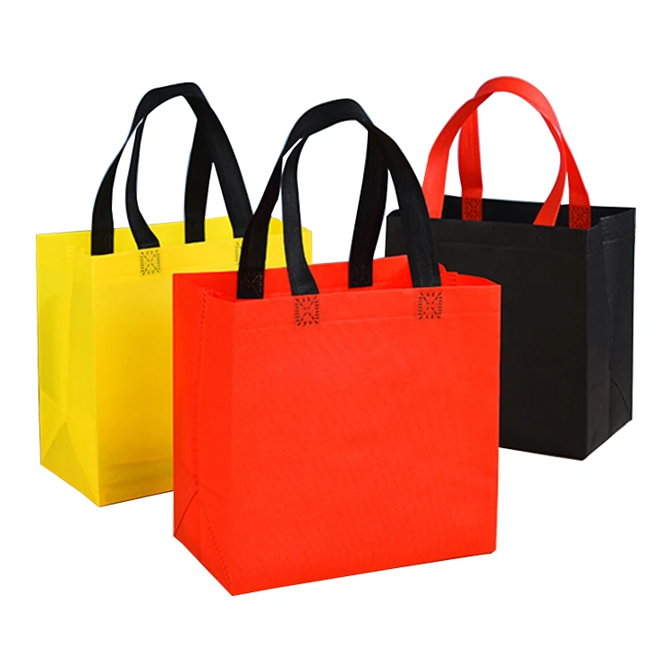 Eco Friendly Recyclable Nonwoven Spunbond Cloth Bag Reusable Shopping Non Woven Tote Bag