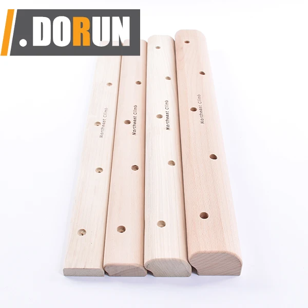 CLIMBING Playmate Portable Hangboard for Rock Climbing - Wooden Finger Board Trainer for Grip Strength | Home Equipment for Fing