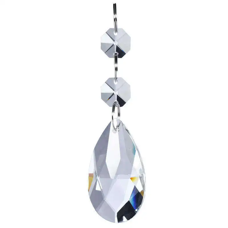 Honor of crystal Crystal Chandelier Prism Pendants Acrylic Beads Ceiling Curtains with Crystal Ball Event Drape