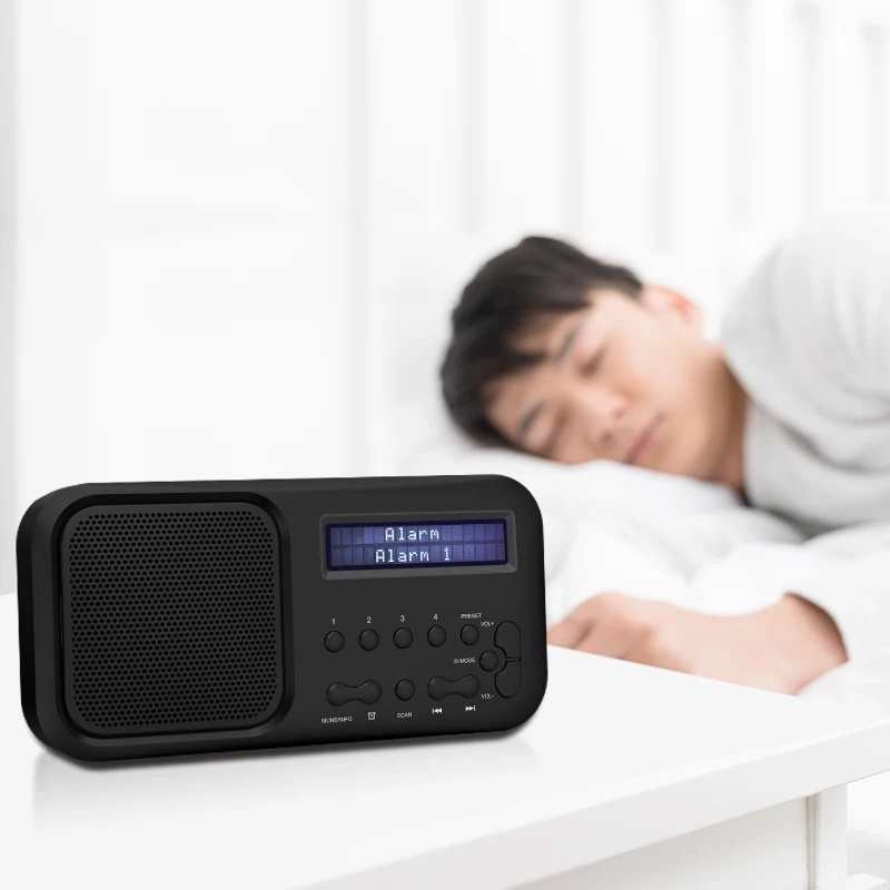 Portable FM AM Radio USB Mini FM Speaker Pocket Radio in Speaker PC Phone MP3 Music Player DJ Bass Speaker Digital Radio