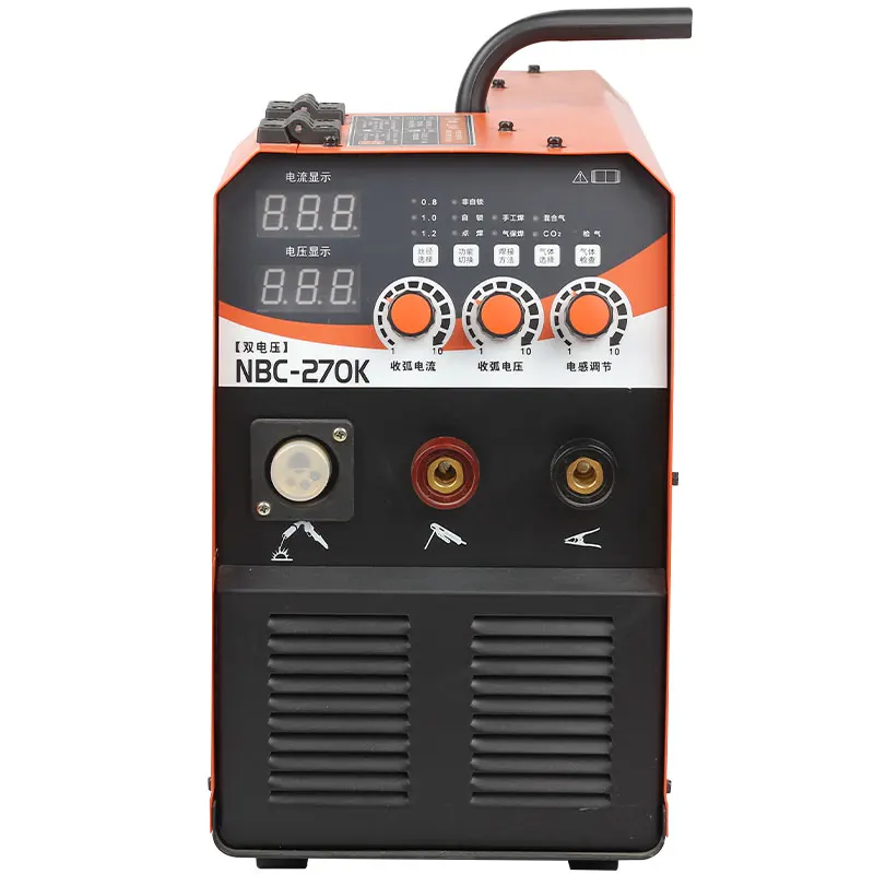 Second shield welder mig-270 industrial carbon dioxide shield welder 350 electric welding machine dual purpose mig welding machi