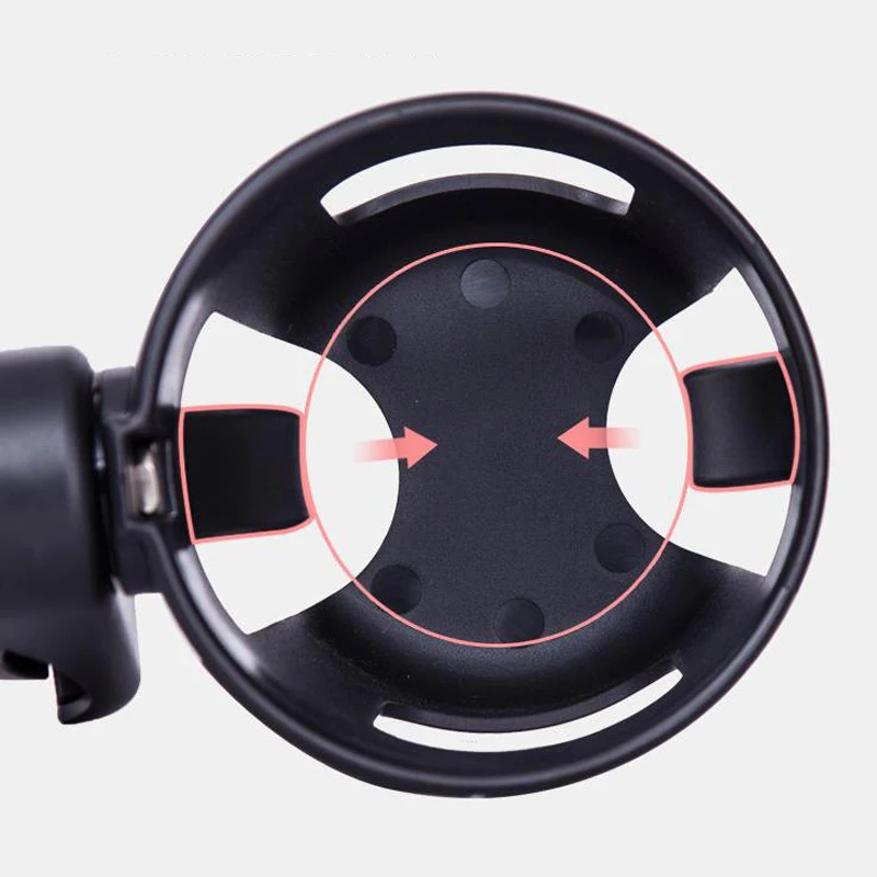 Универсальный держатель для чашки на детскую коляску, вращающийся на 360 градусов