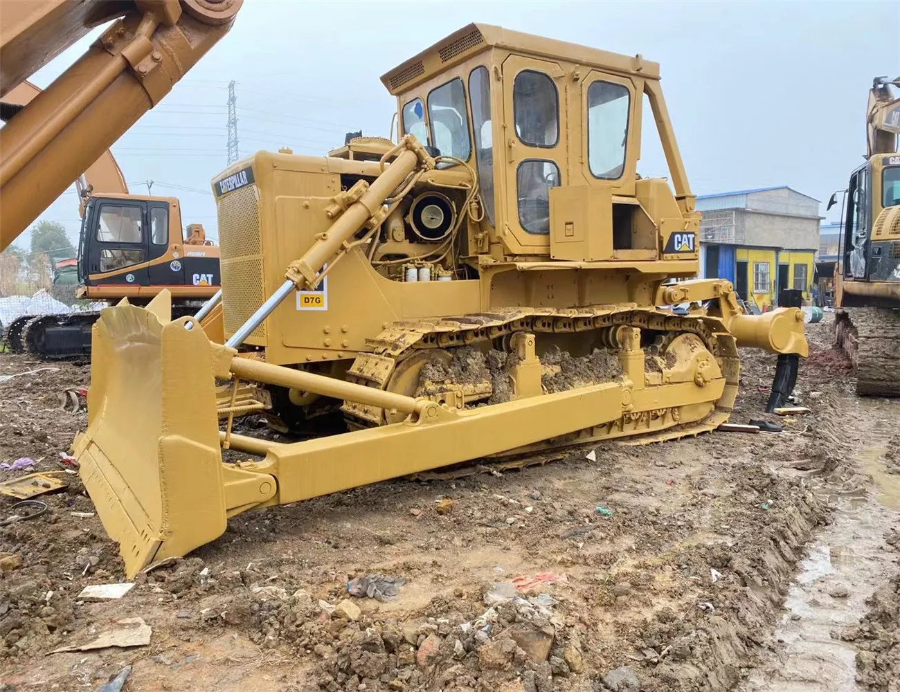 CAT D7G Crawler Bulldozer Caterpillar D7 Tractor Original CAT D7G Dozer