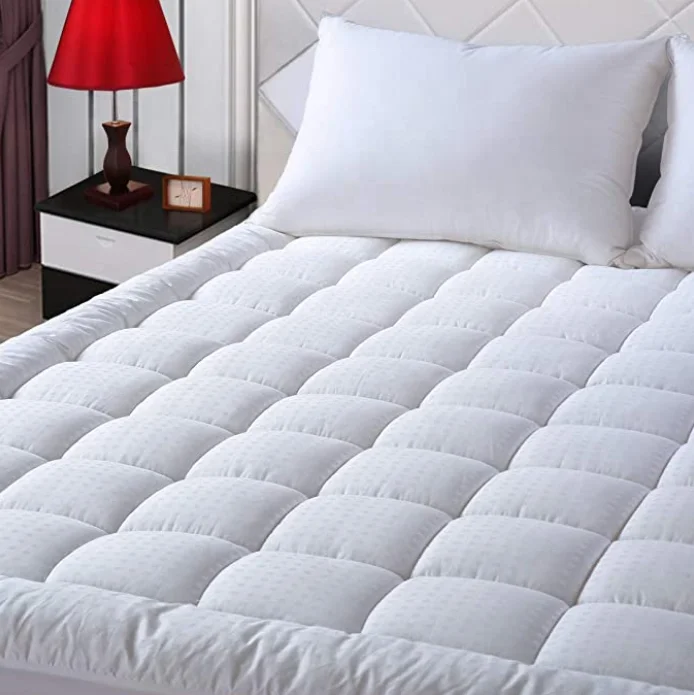 Hot Sell High Quality Queen Size Memory Foam Cotton Mattress Topper