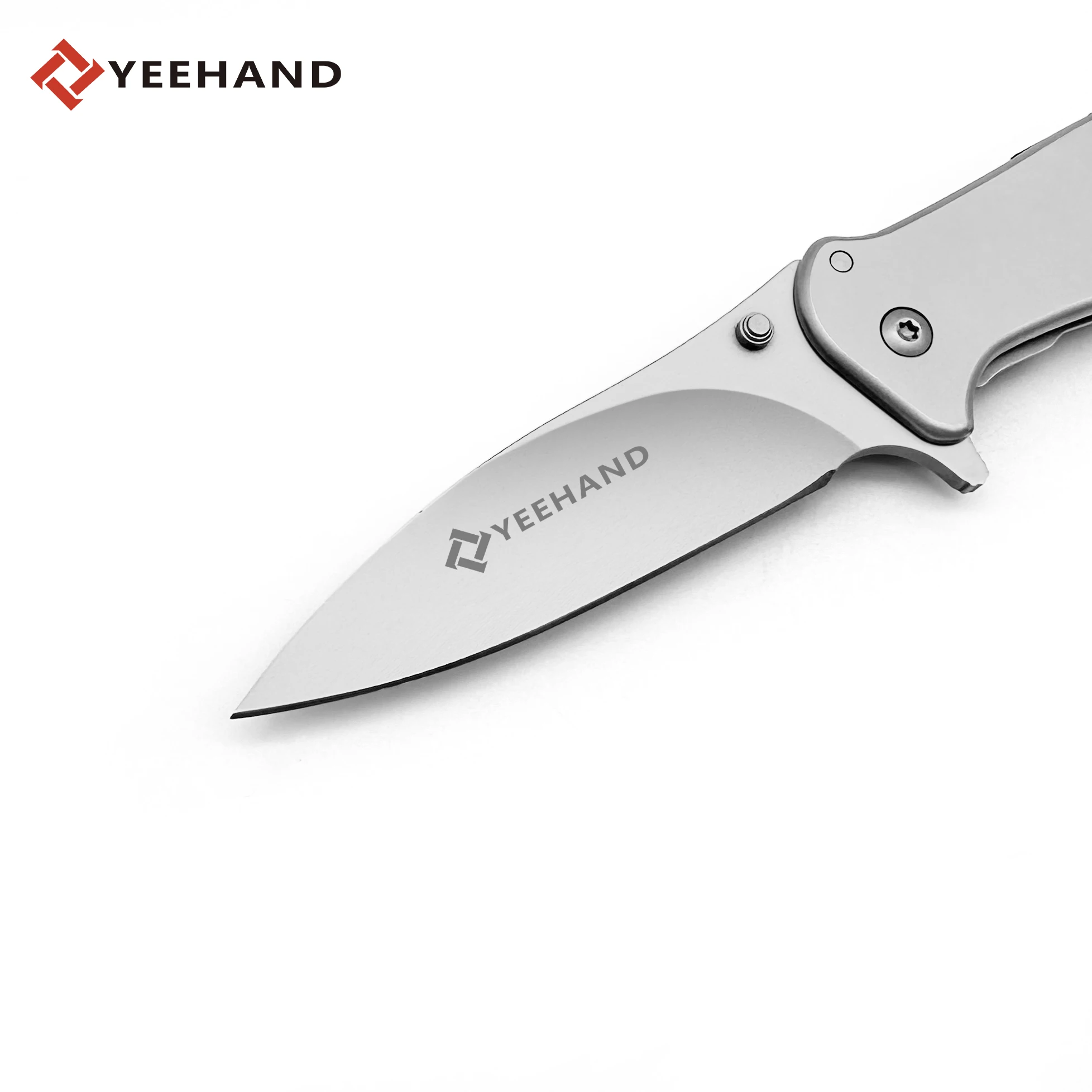 China factory designed folding button knife buck survival knife edc tactical outdoor knife