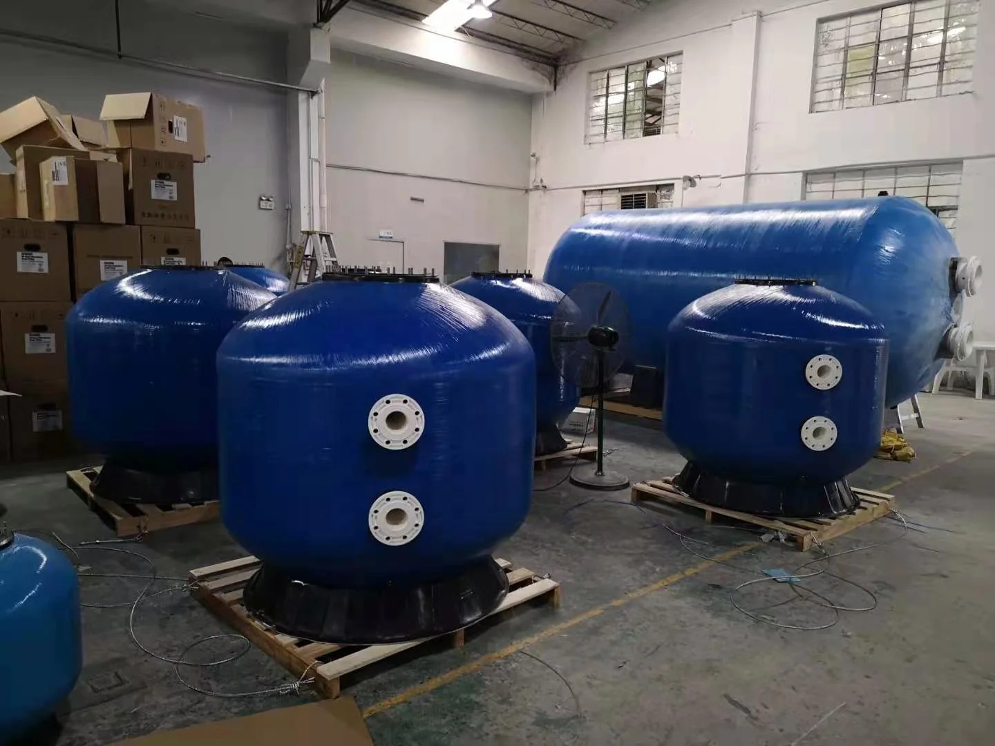 F1400 Physical Filtration Commercial Side Mount Filter Swimming Pool Sand Filter