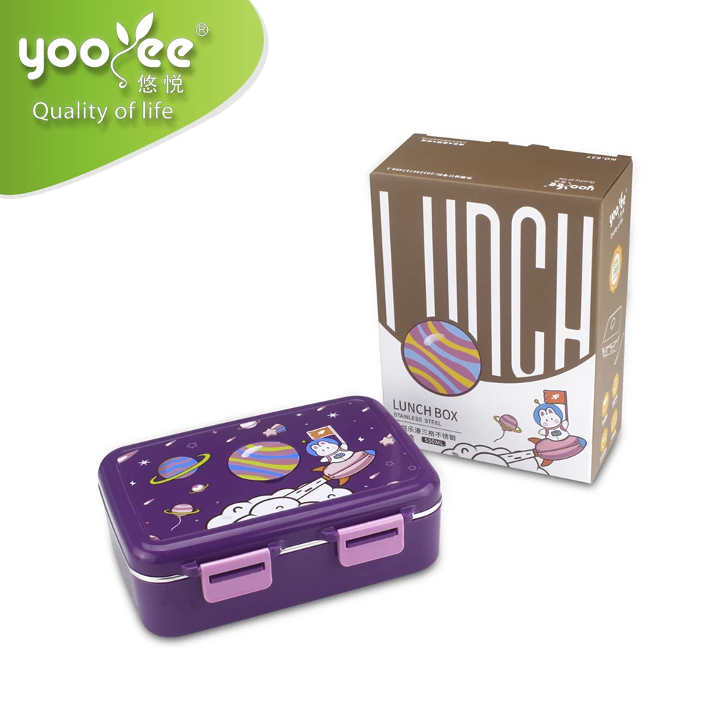 Stainless Steel Bento lunch box stainless lunch steel lunchboxes BPA-Free For kids