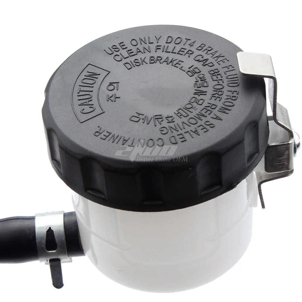 Brake Fluid Reservoir Tank Oil Cup For Kawasaki Ninja ZX10R ZX14R ZX6R ZX7 ZX7R ZX9R Z1000 ZZR600 Suzuki GSXR 600 750 1000