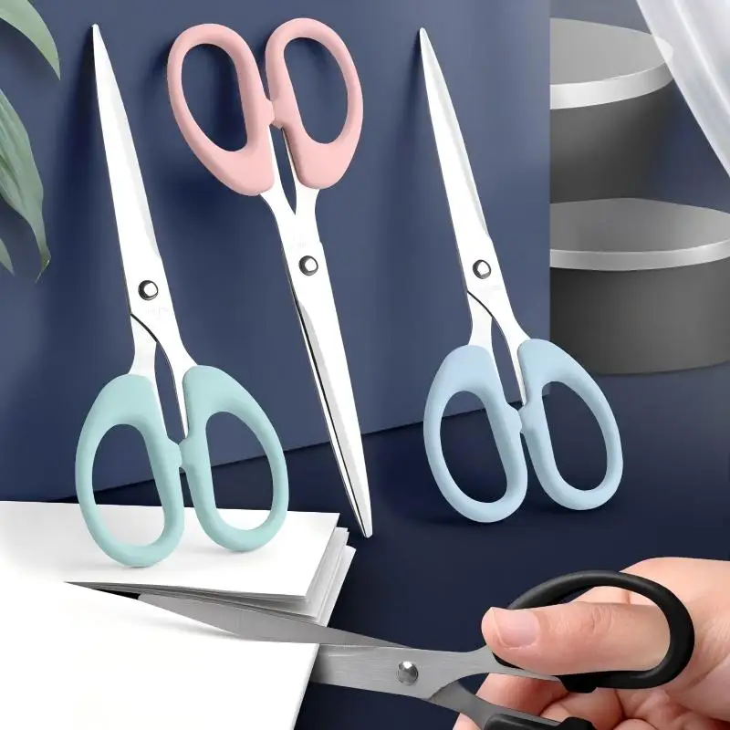 Factory Direct Supplier Heavy Duty Stainless Steel Blades Ideal Daily Fice Use Durable Fice Scissors
