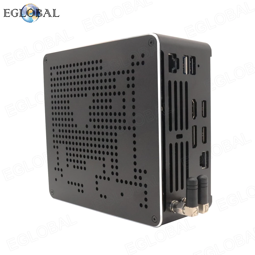 EGLOBAL Popular Gaming Mini PC Core i9 10880H I7 - 10750H 2*LANS Win10 2*DDR4 64GB Desktop Computer 4K HTPC DP HD