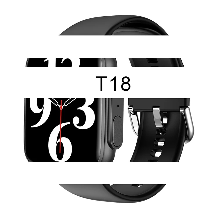Custom Smart Watch T18 1.83inch Full Touch Screen BT Calling Reloj Bracelet Heart Rate Series 8 Smartwatch GS8 HW8 X8 T18