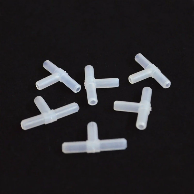 Mounts Sea 3/16-Inch Professional Standard Silicone Airline Tubing for Aquarium Air Pump Accessories with Check Valves