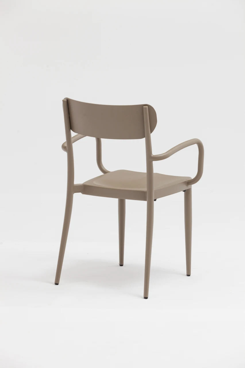 
Outdoor Furniture modern cafe dining modern bar aluminum chair for restaurant 