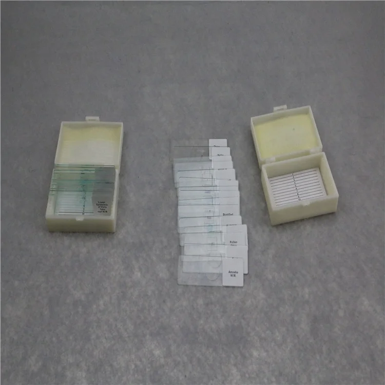 medical science Factory Biology zoology prepared medical semen storage container glass slides with great price