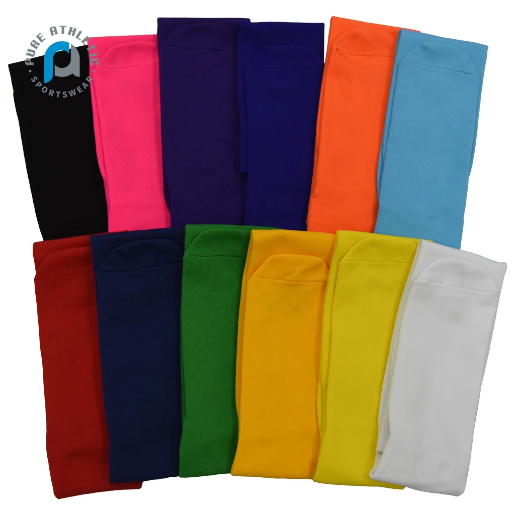 Non Slip Padded Moisture Wicking Breathable Sport Football Scrunch Socks Custom logo Design Soccer Football Scrunch Sock Sports