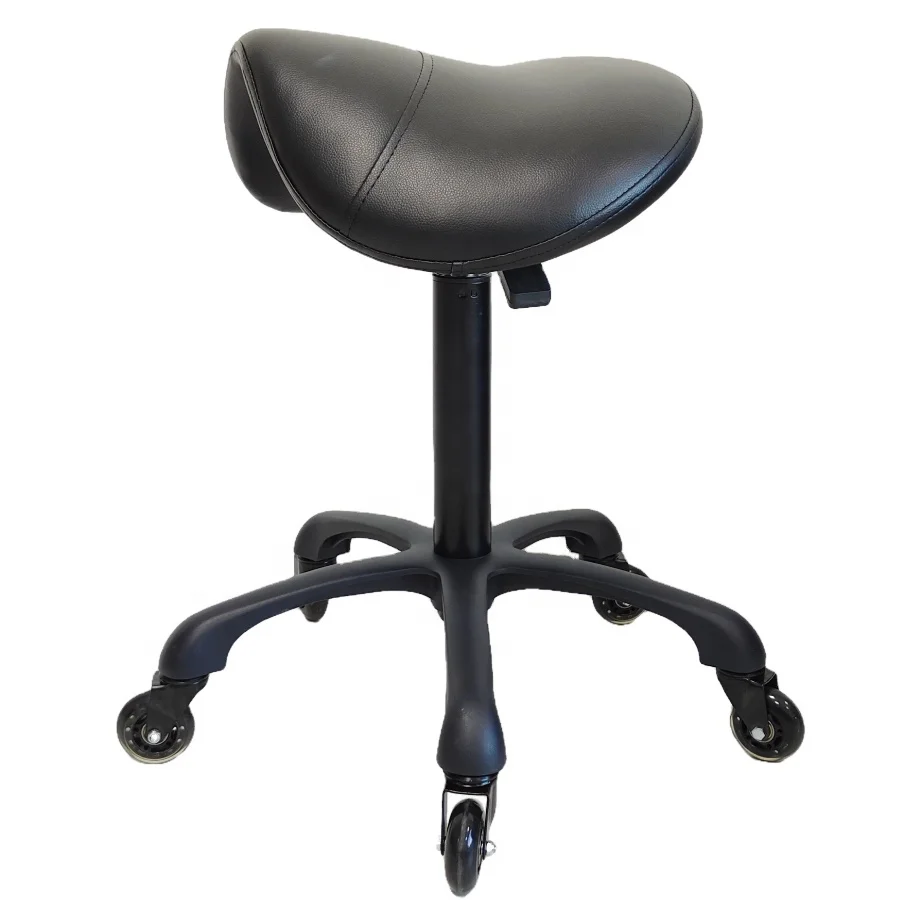 Saddle Stool SALON STOOL hair salon chair Posture Chair Pneumatic height adjustable Ergonomic Swivel