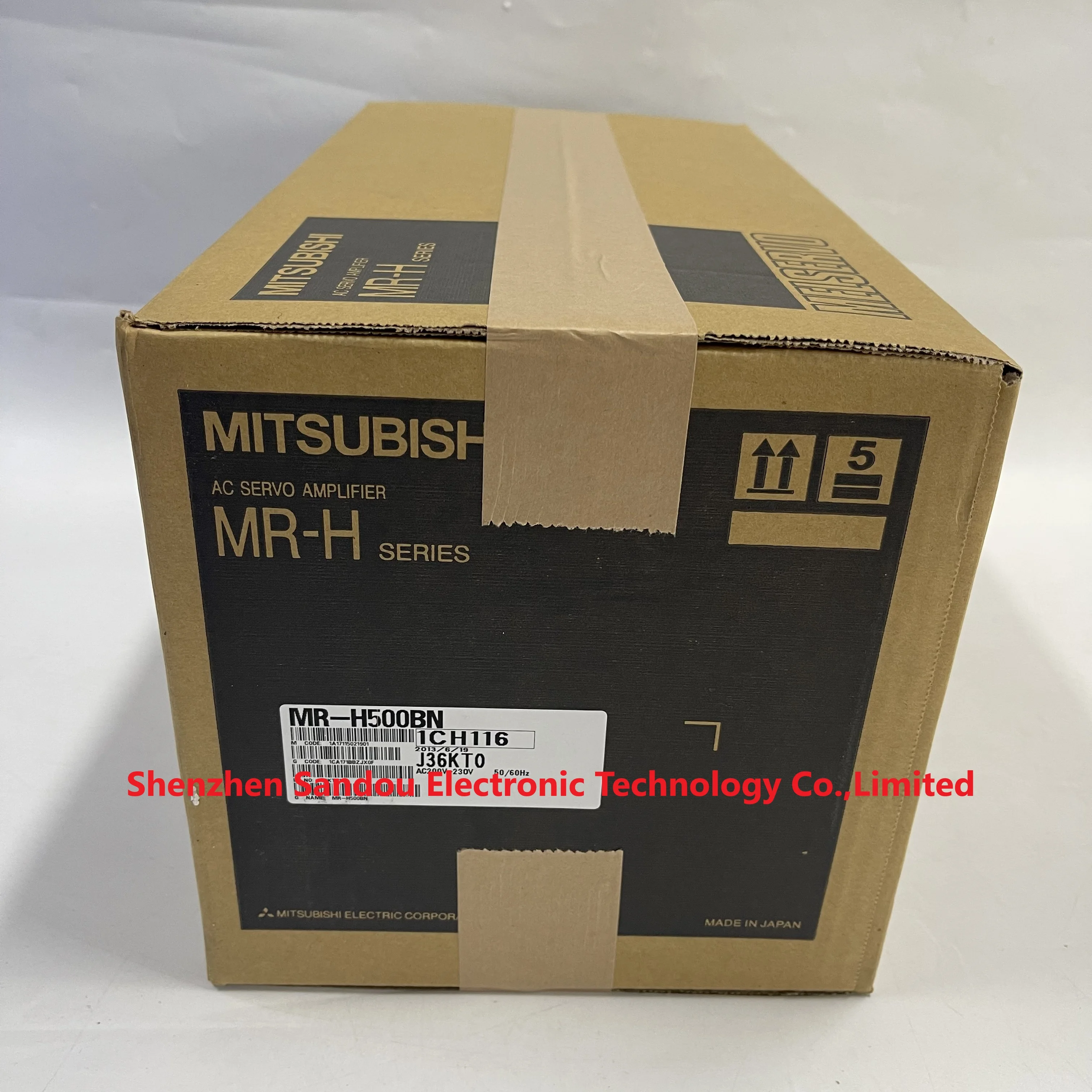 Новый и оригинальный Серводвигатель для-Mitsubishi- MR-H500BN