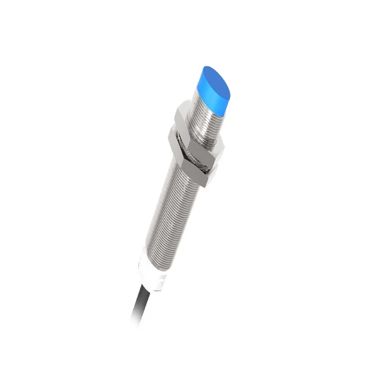 Advanced Brass Nickel Plating Material   PNP Output Mode Conductor 2 m Threaded Cylindrical Proximity Switch
