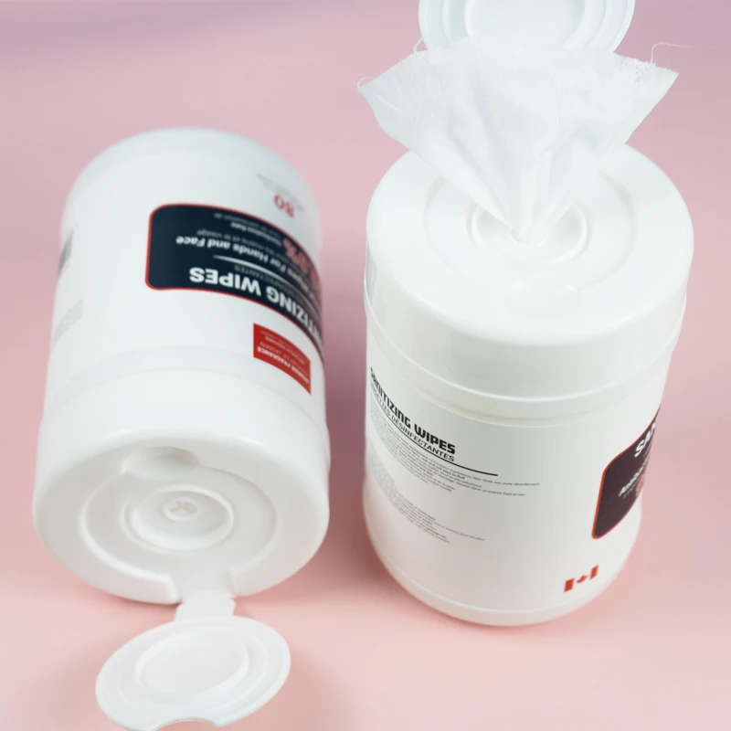 Disinfectant-wipes Manufacturer Wholesale Private Label Dry Wipes And Custom Made Canister Disinfecting Alcohal Wet Wipes