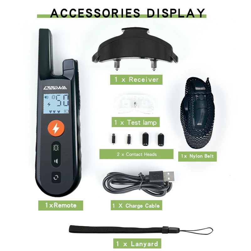 Newest New Design 3280ft Beeper Trainer Remote Dog Training Collar