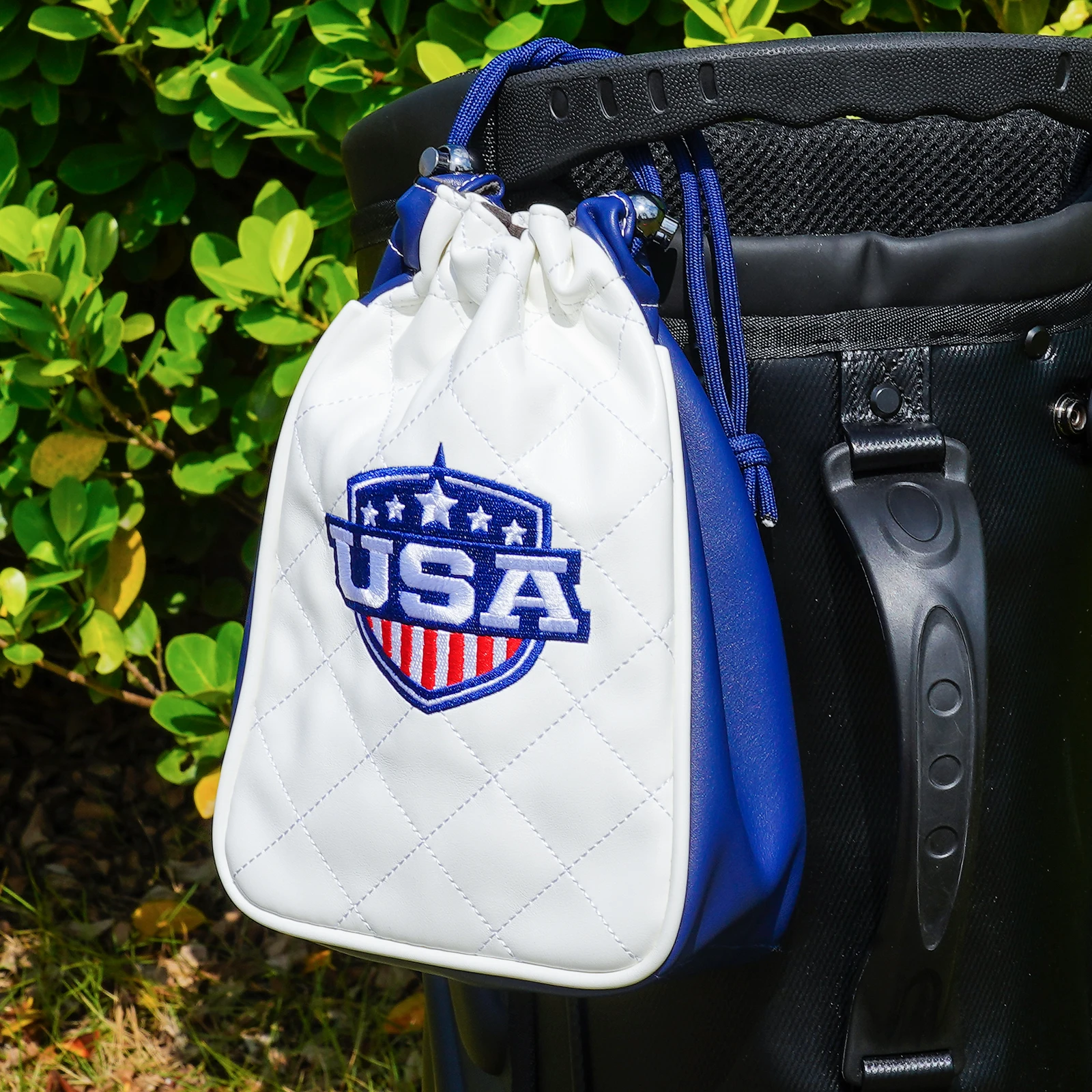 Customized Golf Accessories Custom Golf Tee Bag Golf Valuable Ball Pouch