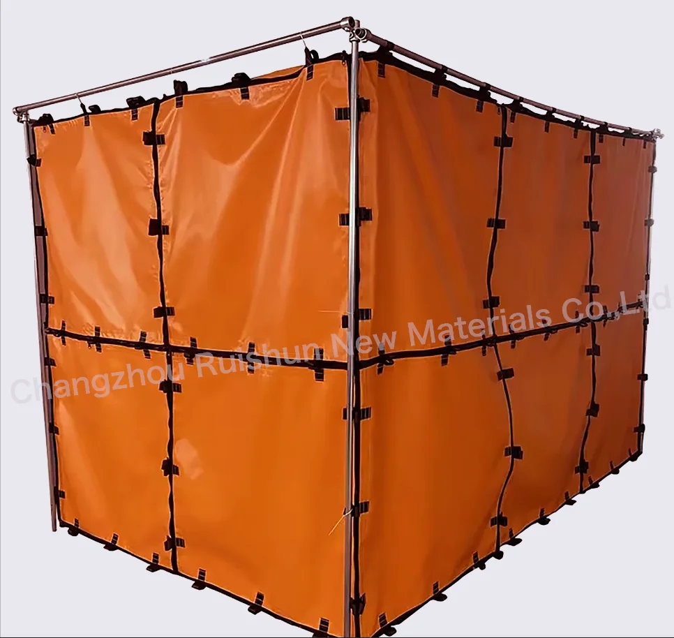 Safe Welding Habitat Outdoor High Strength Factory Custom Fire Resistant High Temperature Resistance Welding Habitat