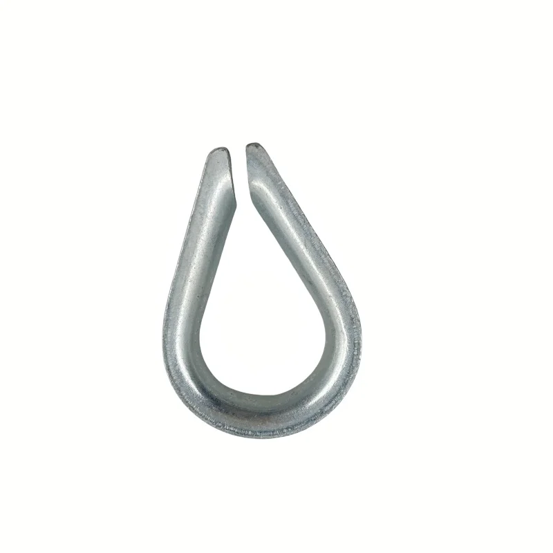 Diversity Of Models Machined Swaged Standard Carbon Steel Wire Rope Thimble