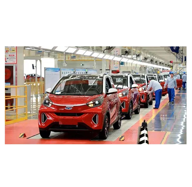 Full Electric Car Assembly Production Line Car jig Body Robots Repair Test Line