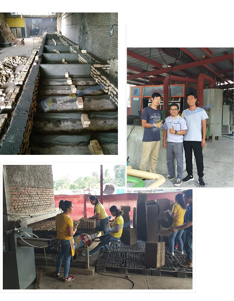 Turkey / Nanya automatic paper egg tray packaging machine factory price